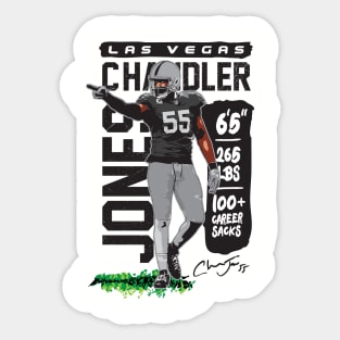 Chandler Jones Las Vegas Tee T-shirt Sticker